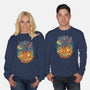 Spooky Night Bat-Unisex-Crew Neck-Sweatshirt-Betmac