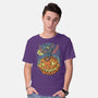 Spooky Night Bat-Mens-Basic-Tee-Betmac