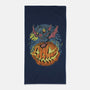 Spooky Night Bat-None-Beach-Towel-Betmac