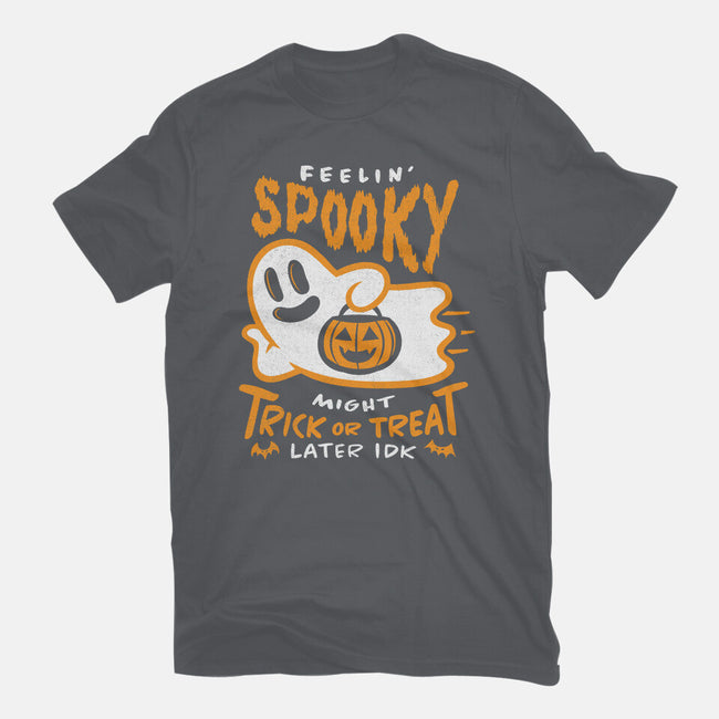 Might Trick Or Treat Later-Womens-Fitted-Tee-RyanAstle