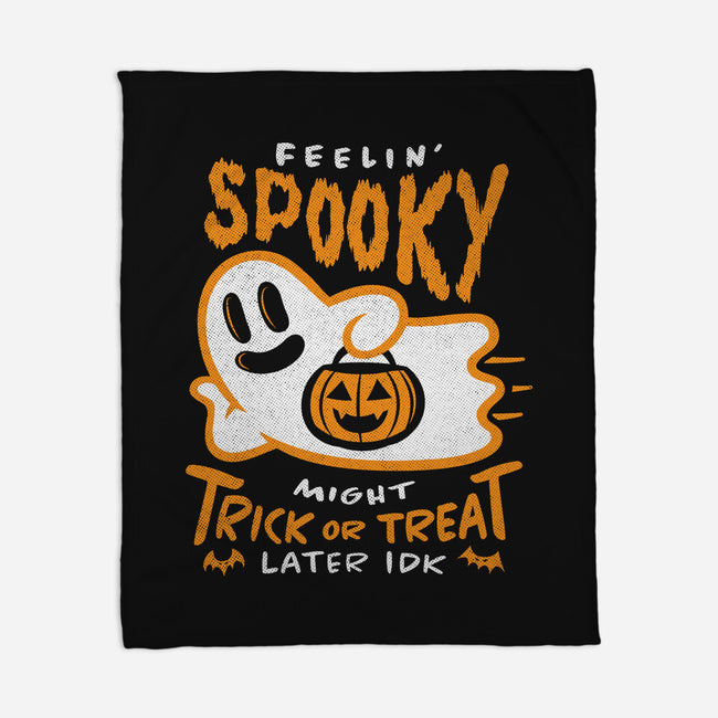 Might Trick Or Treat Later-None-Fleece-Blanket-RyanAstle