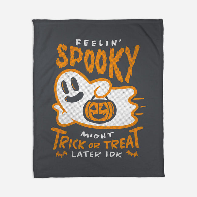 Might Trick Or Treat Later-None-Fleece-Blanket-RyanAstle