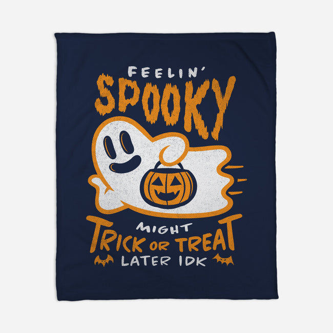 Might Trick Or Treat Later-None-Fleece-Blanket-RyanAstle