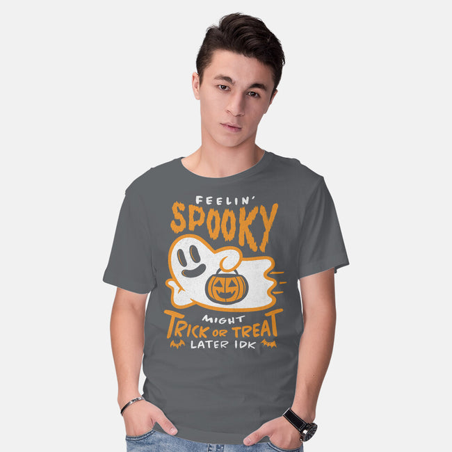 Might Trick Or Treat Later-Mens-Basic-Tee-RyanAstle