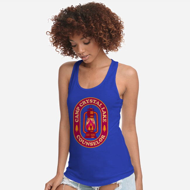 Camp Crystal Lake Counselor-Womens-Racerback-Tank-sachpica