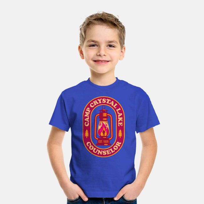 Camp Crystal Lake Counselor-Youth-Basic-Tee-sachpica