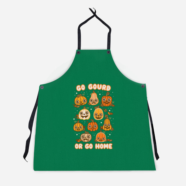 Go Gourd Or Go Home-Unisex-Kitchen-Apron-Weird & Punderful