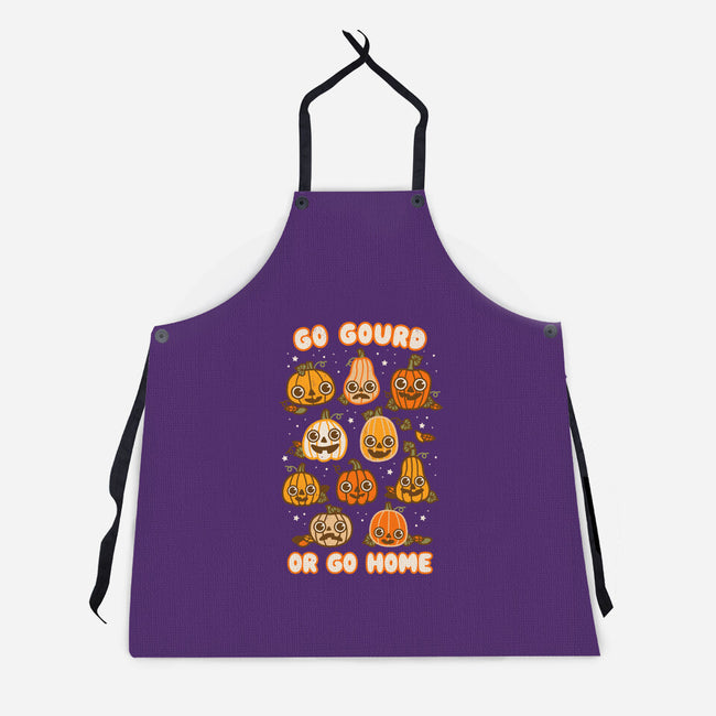 Go Gourd Or Go Home-Unisex-Kitchen-Apron-Weird & Punderful