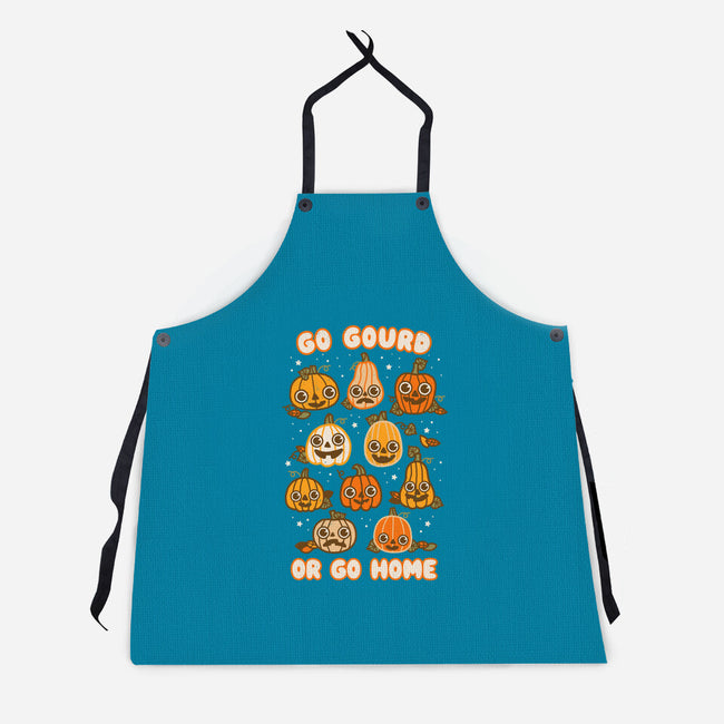 Go Gourd Or Go Home-Unisex-Kitchen-Apron-Weird & Punderful