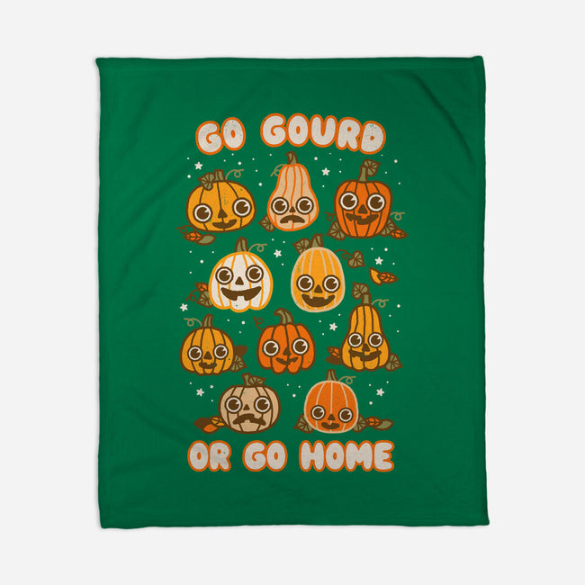 Go Gourd Or Go Home-None-Fleece-Blanket-Weird & Punderful