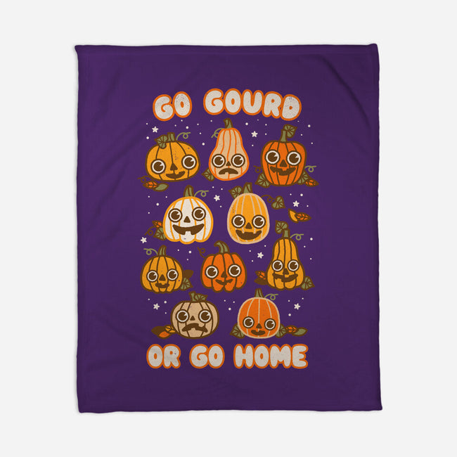 Go Gourd Or Go Home-None-Fleece-Blanket-Weird & Punderful