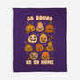 Go Gourd Or Go Home-None-Fleece-Blanket-Weird & Punderful