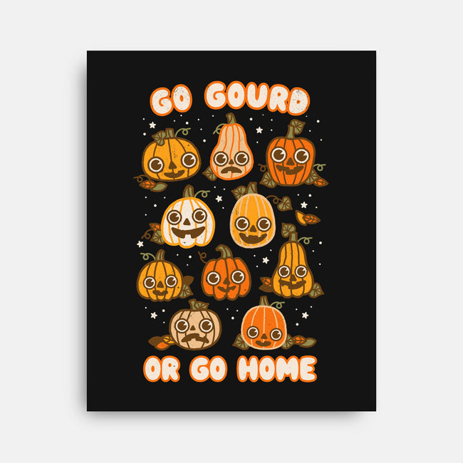 Go Gourd Or Go Home-None-Stretched-Canvas-Weird & Punderful