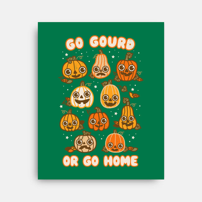 Go Gourd Or Go Home-None-Stretched-Canvas-Weird & Punderful