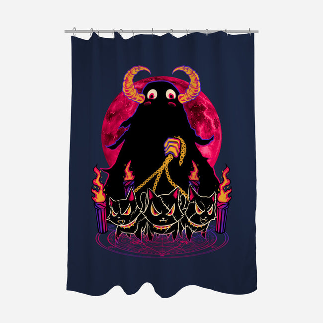 Pets Of Hell-None-Polyester-Shower Curtain-spoilerinc