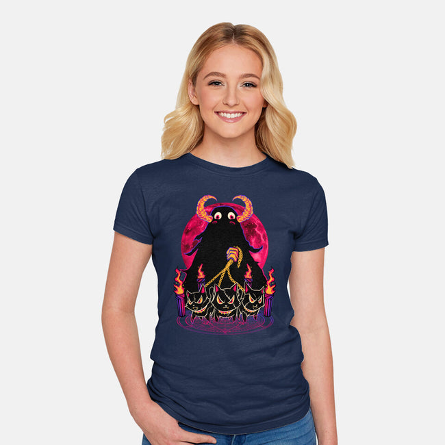 Pets Of Hell-Womens-Fitted-Tee-spoilerinc