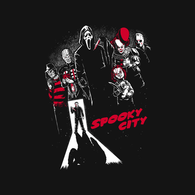 Spooky City-Cat-Basic-Pet Tank-Studio Mootant