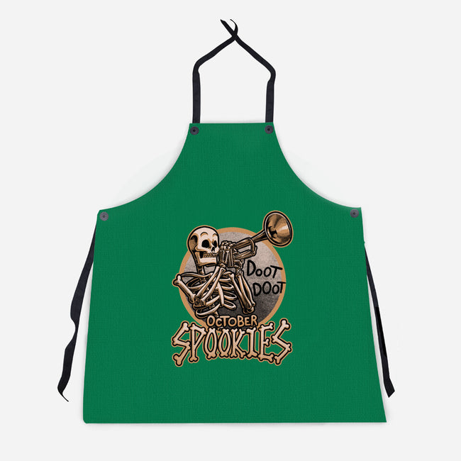 October Spookies-Unisex-Kitchen-Apron-Studio Mootant