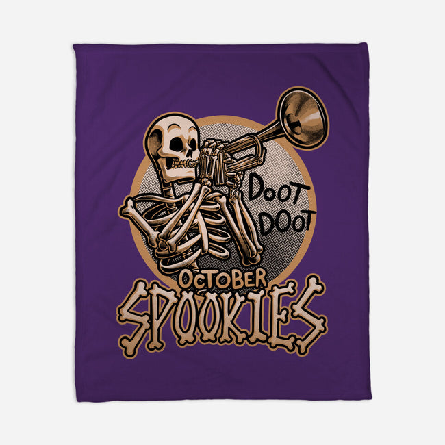 October Spookies-None-Fleece-Blanket-Studio Mootant