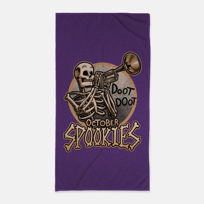 October Spookies-None-Beach-Towel-Studio Mootant