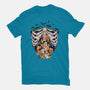 Candy Skeleton-Mens-Heavyweight-Tee-LM2KONE