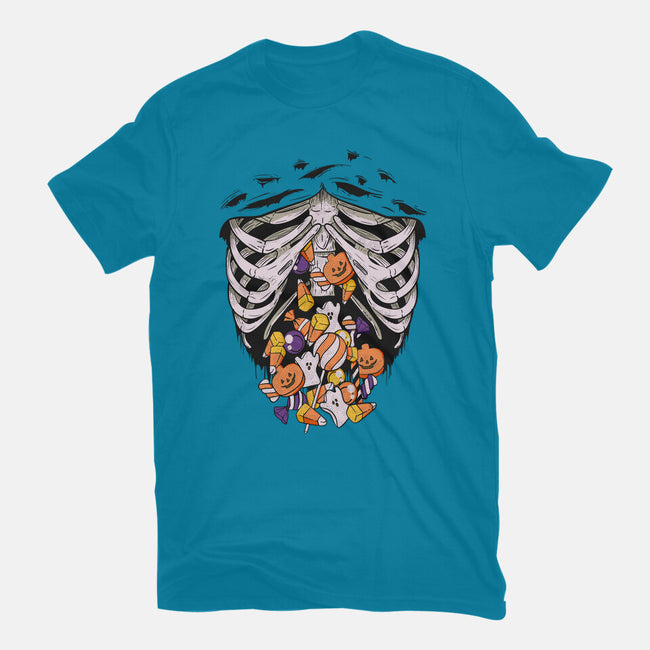 Candy Skeleton-Mens-Premium-Tee-LM2KONE