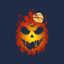 Halloween Scary Pumpkin-None-Glossy-Sticker-LM2KONE