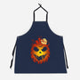 Halloween Scary Pumpkin-Unisex-Kitchen-Apron-LM2KONE