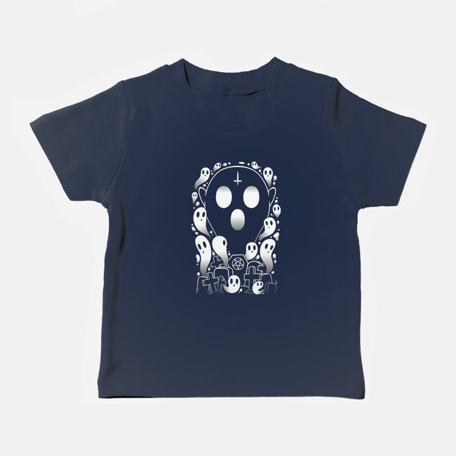 King Of Ghosts-Baby-Basic-Tee-LM2KONE