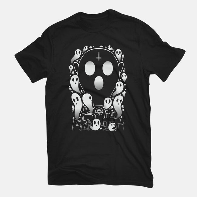 King Of Ghosts-Unisex-Basic-Tee-LM2KONE