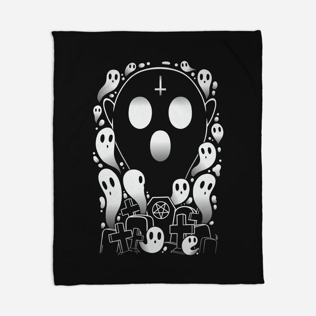 King Of Ghosts-None-Fleece-Blanket-LM2KONE