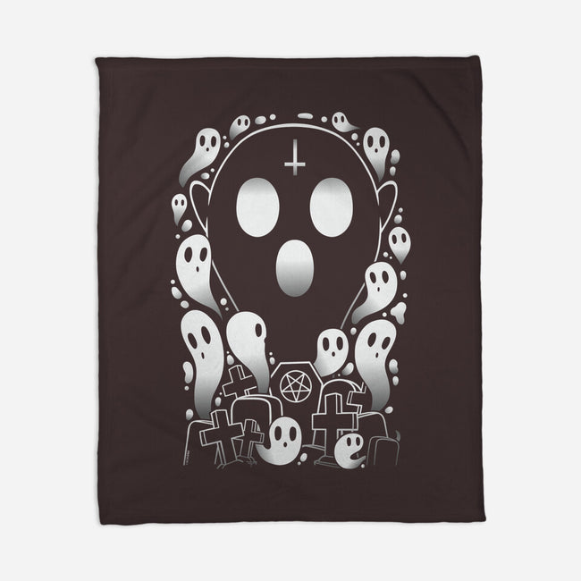 King Of Ghosts-None-Fleece-Blanket-LM2KONE