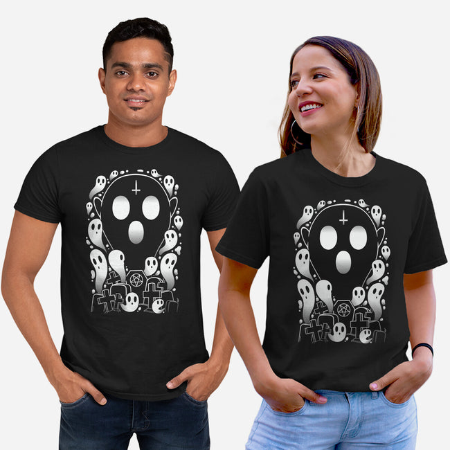 King Of Ghosts-Unisex-Basic-Tee-LM2KONE