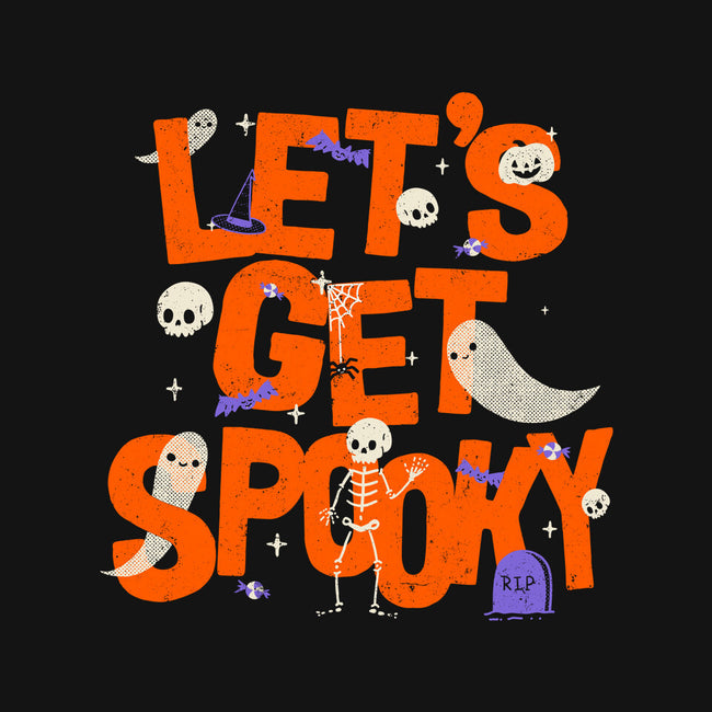 Time To Get Spooky-None-Fleece-Blanket-zachterrelldraws