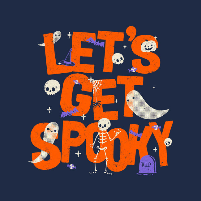 Time To Get Spooky-None-Polyester-Shower Curtain-zachterrelldraws