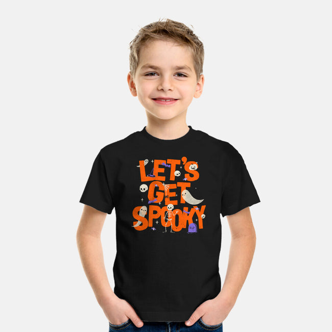 Time To Get Spooky-Youth-Basic-Tee-zachterrelldraws