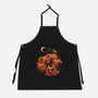 Pumpkin House Halloween-Unisex-Kitchen-Apron-tobefonseca