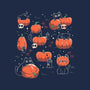 Pumpkin Halloween Cats-None-Stretched-Canvas-tobefonseca