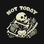 Not Today Skeleton-Baby-Basic-Onesie-tobefonseca