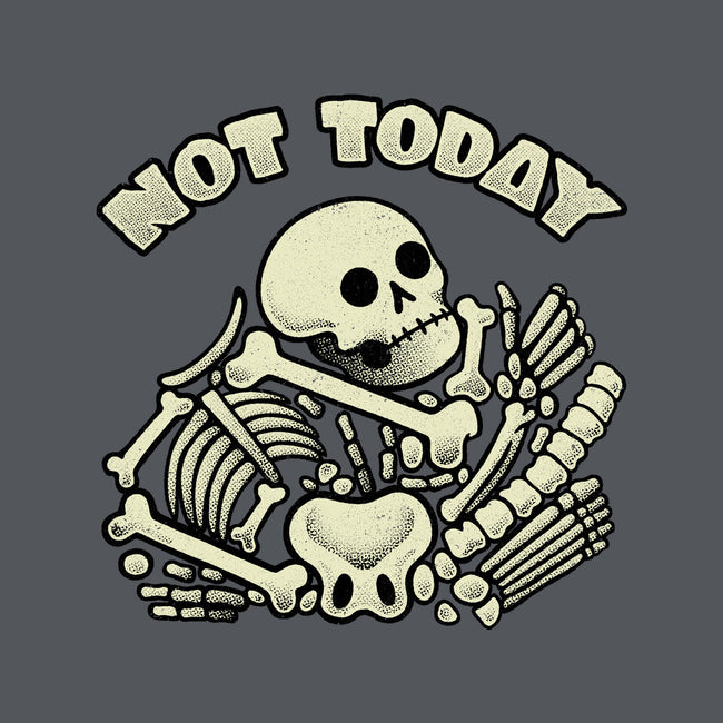 Not Today Skeleton-None-Glossy-Sticker-tobefonseca