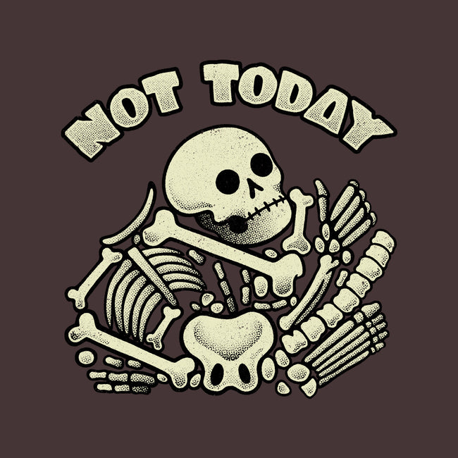 Not Today Skeleton-None-Drawstring-Bag-tobefonseca