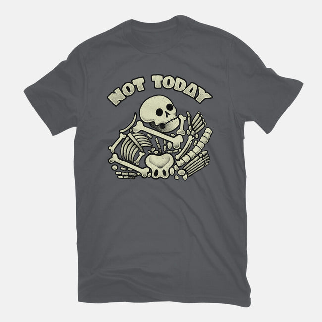 Not Today Skeleton-Mens-Premium-Tee-tobefonseca