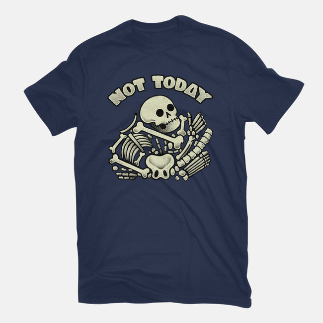 Not Today Skeleton-Mens-Premium-Tee-tobefonseca