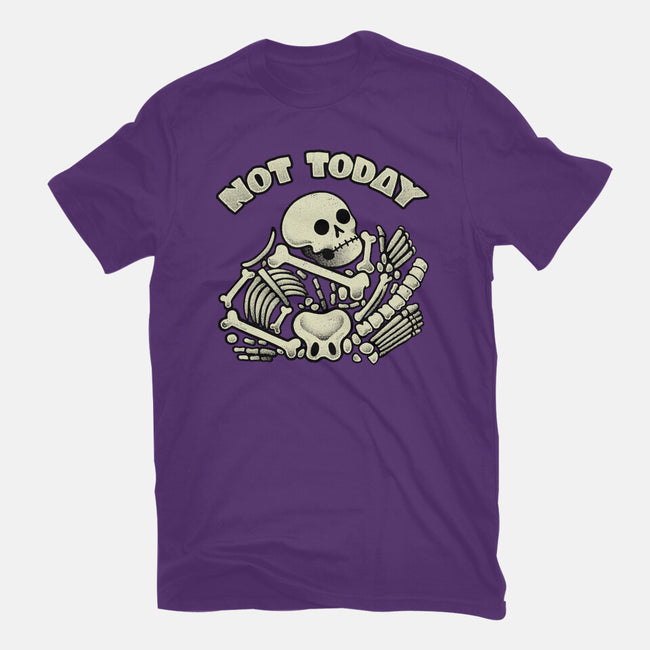 Not Today Skeleton-Mens-Premium-Tee-tobefonseca