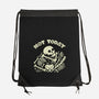 Not Today Skeleton-None-Drawstring-Bag-tobefonseca