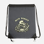 Not Today Skeleton-None-Drawstring-Bag-tobefonseca