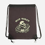 Not Today Skeleton-None-Drawstring-Bag-tobefonseca