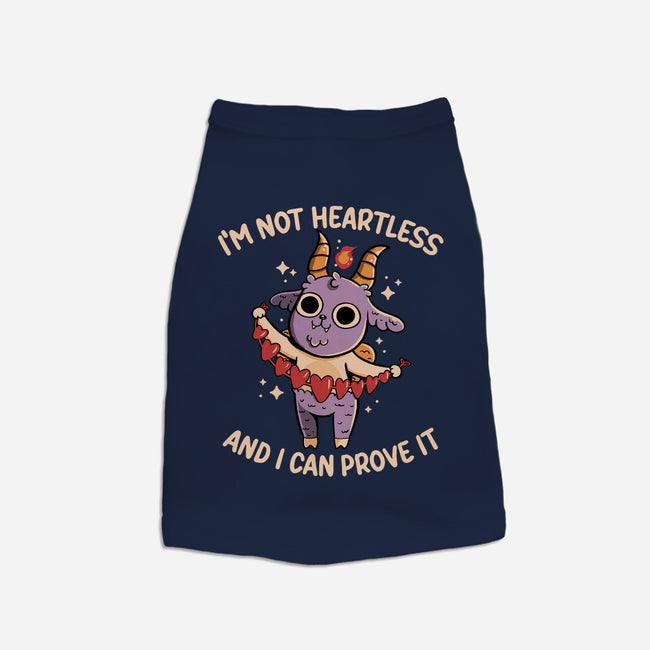 I'm Not Heartless-Dog-Basic-Pet Tank-tobefonseca