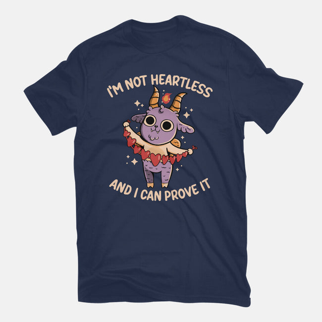 I'm Not Heartless-Womens-Fitted-Tee-tobefonseca