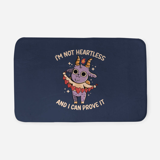 I'm Not Heartless-None-Memory Foam-Bath Mat-tobefonseca